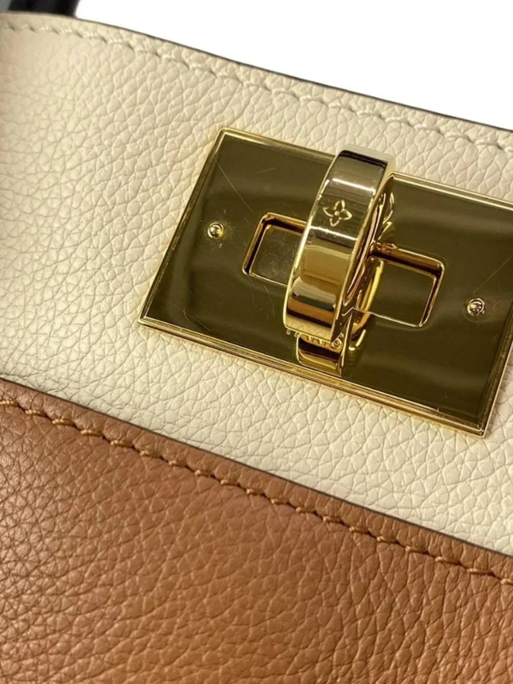 LOUIS VUITTON On My Side MM M59645 Chataigne Monogram RFID : confirmed Tote Bag - Picture 13 of 16